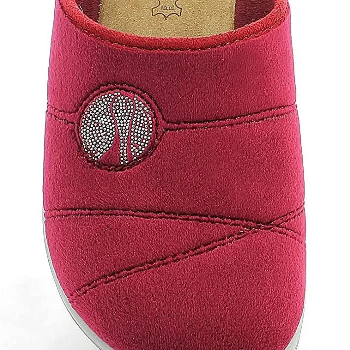 Pantofole da Donna - INBLU Art. CT22 BORDEAUX in tessuto