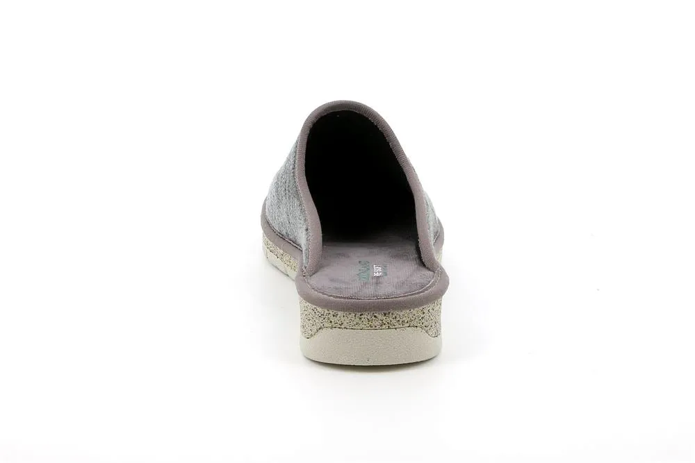 PANTOFOLE DOLA IN CINIGLIA GRIGIO