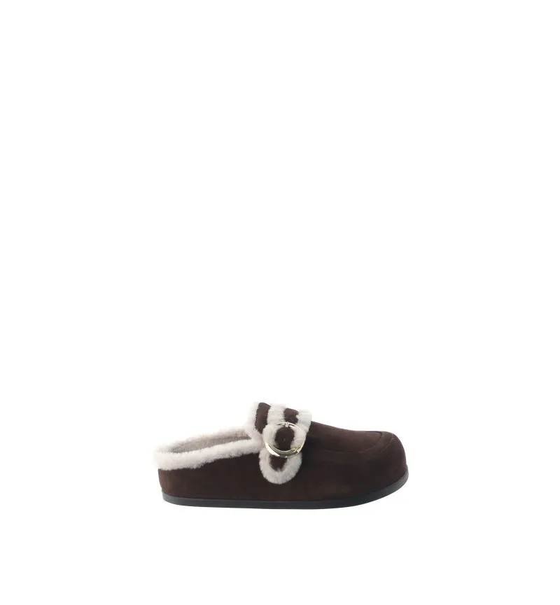 Pantofole in pelle