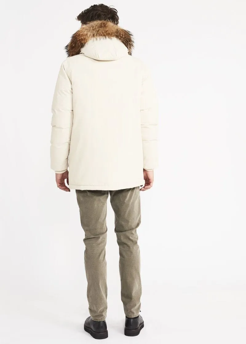 Parka con cappuccio e tasche