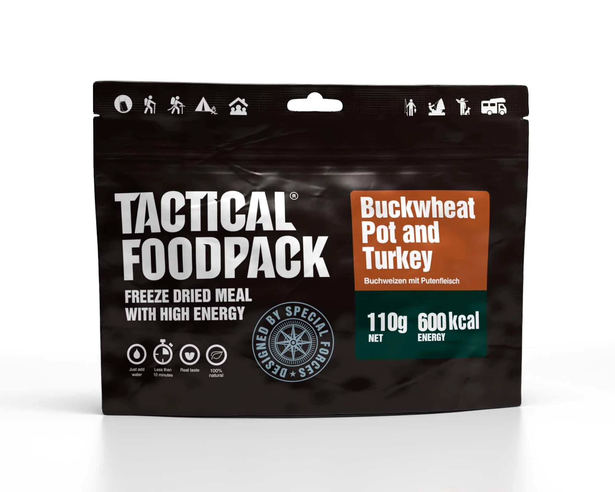 Pentola di grano saraceno e tacchino Tactical Foodpack