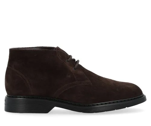 Polacco Hogan H576 marrone in pelle scamosciata