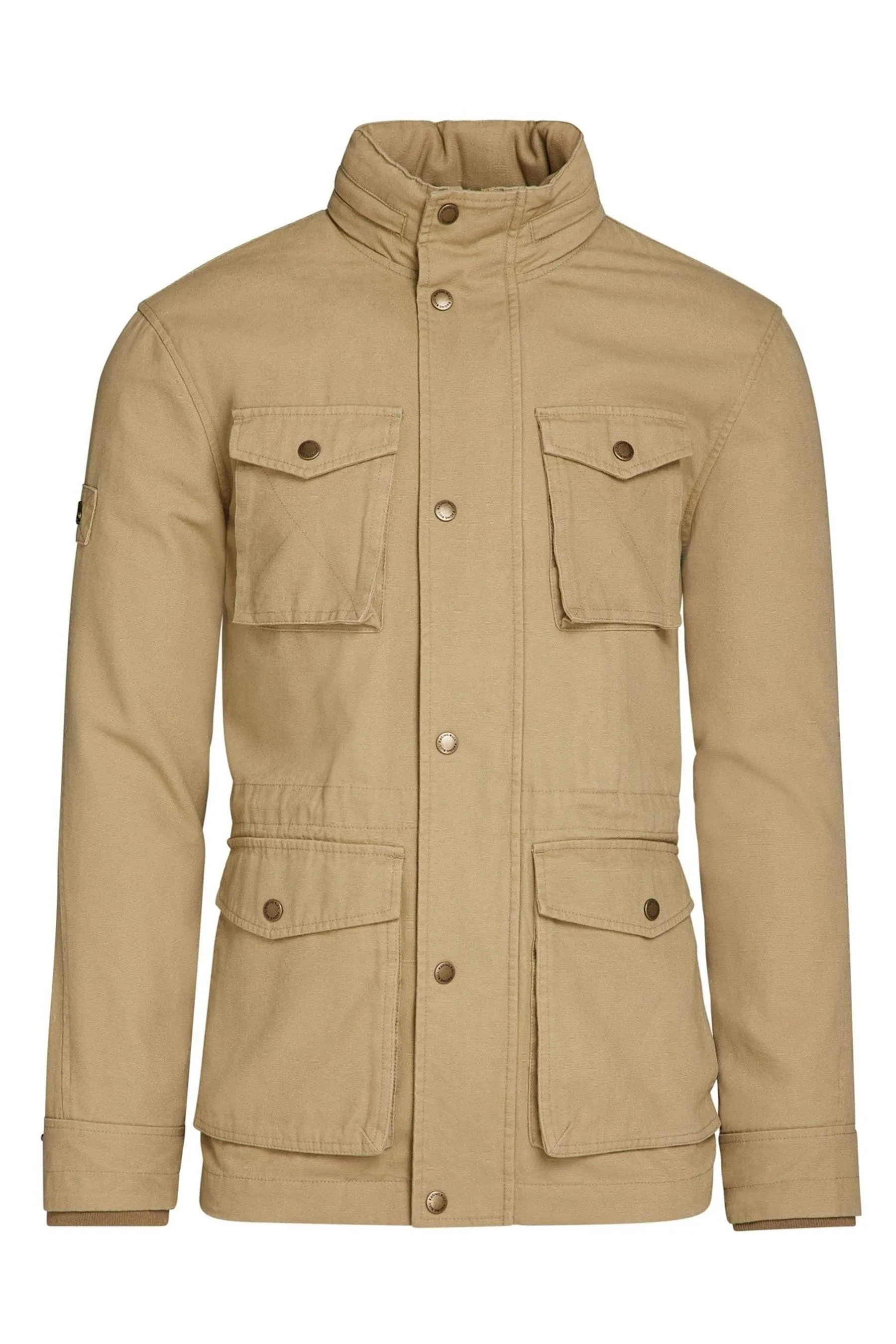 Raging Bull Marrone - Giacca militare in twill di tela