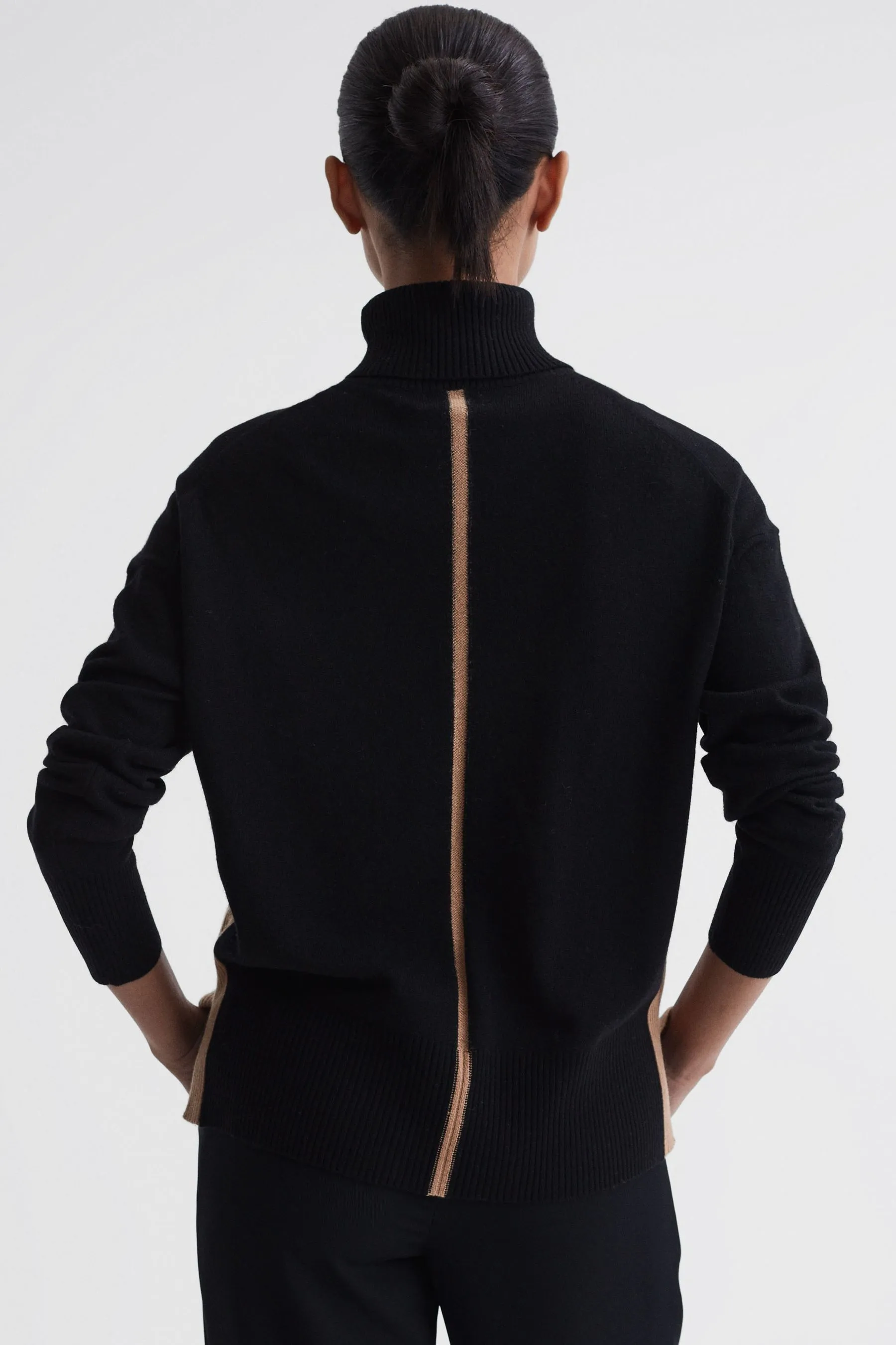 Reiss Alexis - Maglia a collo alto Blend lana    