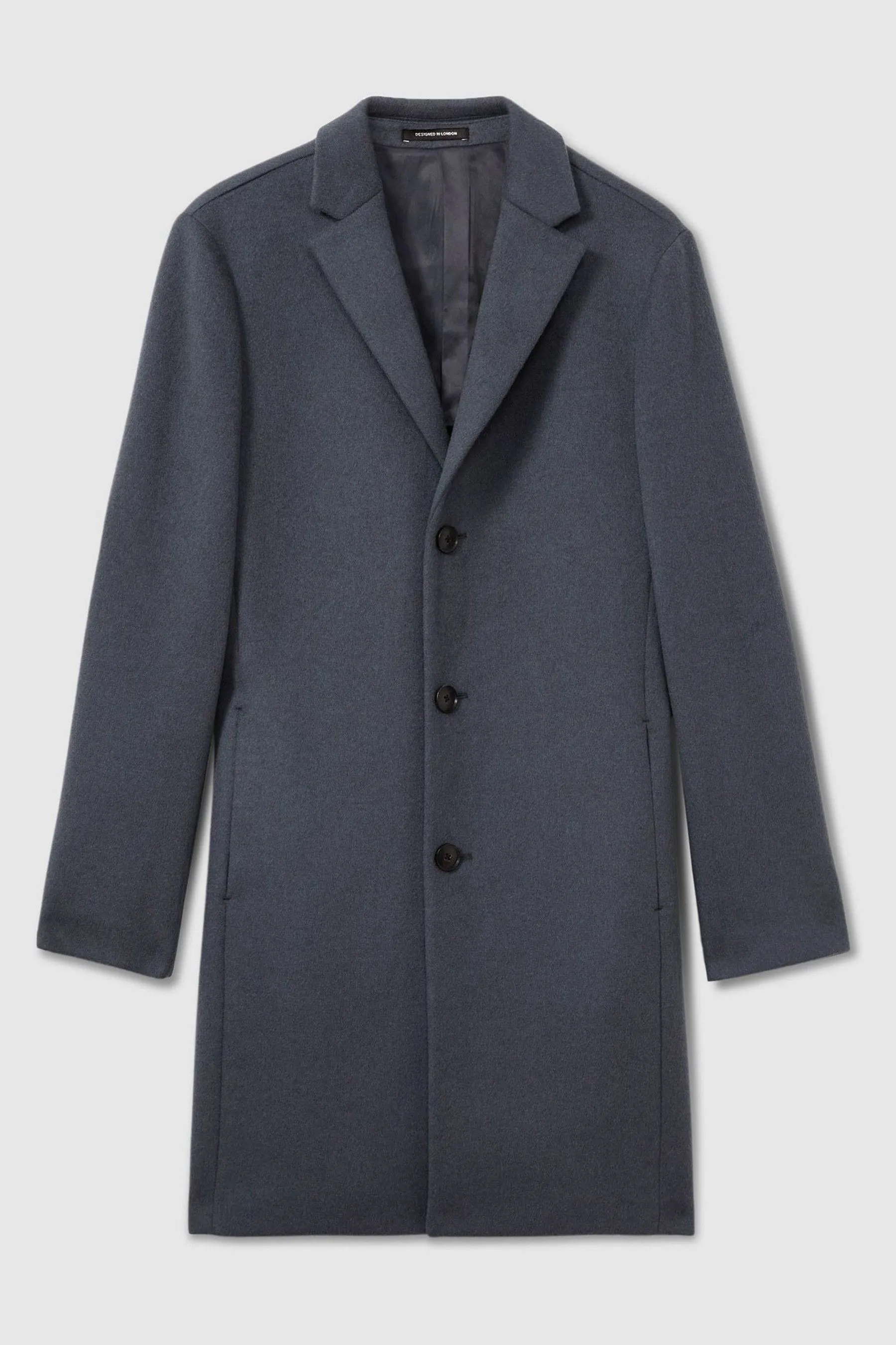 Reiss - Epsom - Soprabito monopetto in Blend di lana    
