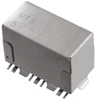 Relè alte frequenze Montaggio superficiale, con contatto SPDT, tensione bobina 5V cc