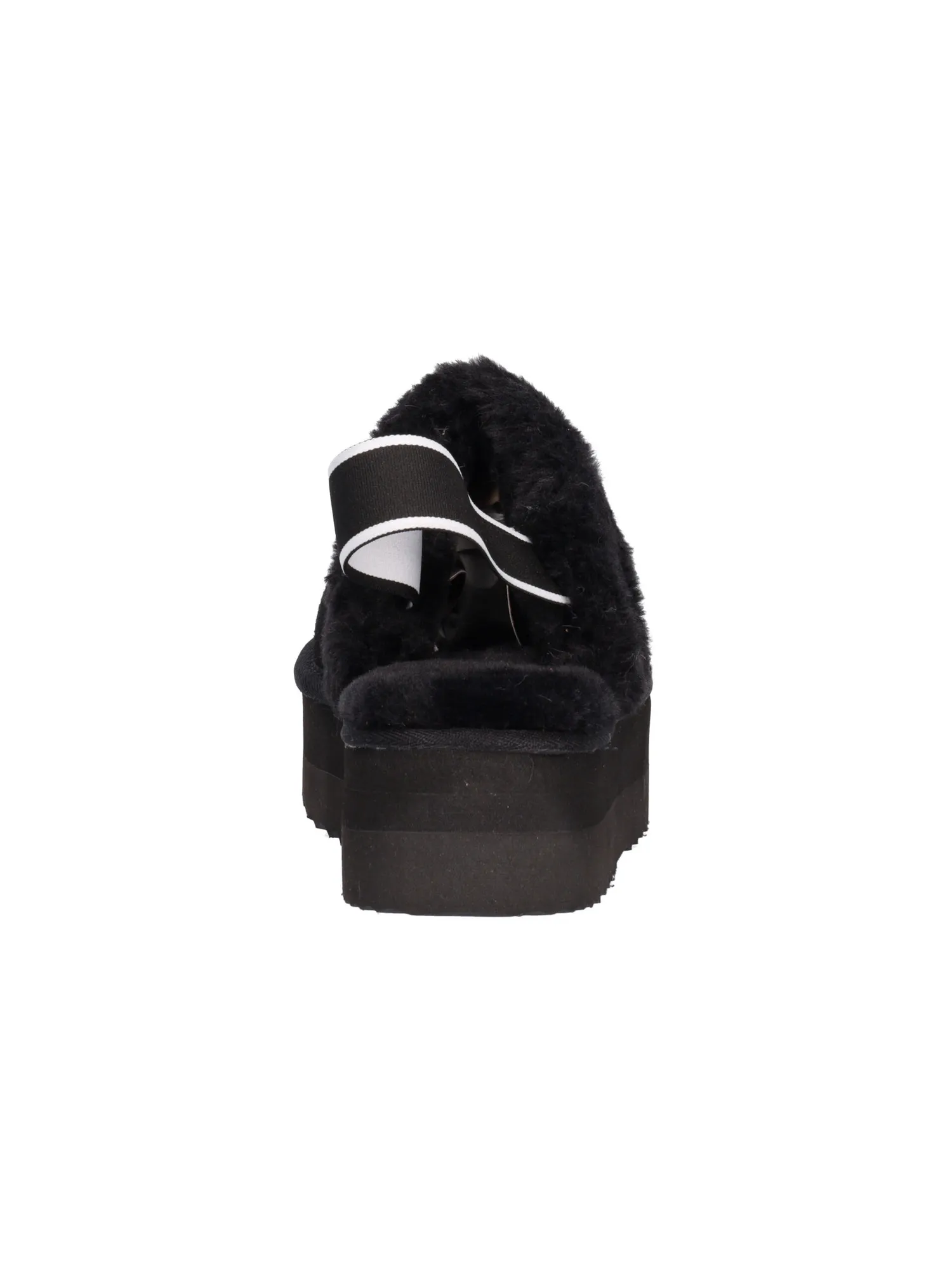Sabot platform No Panic da donna nero
