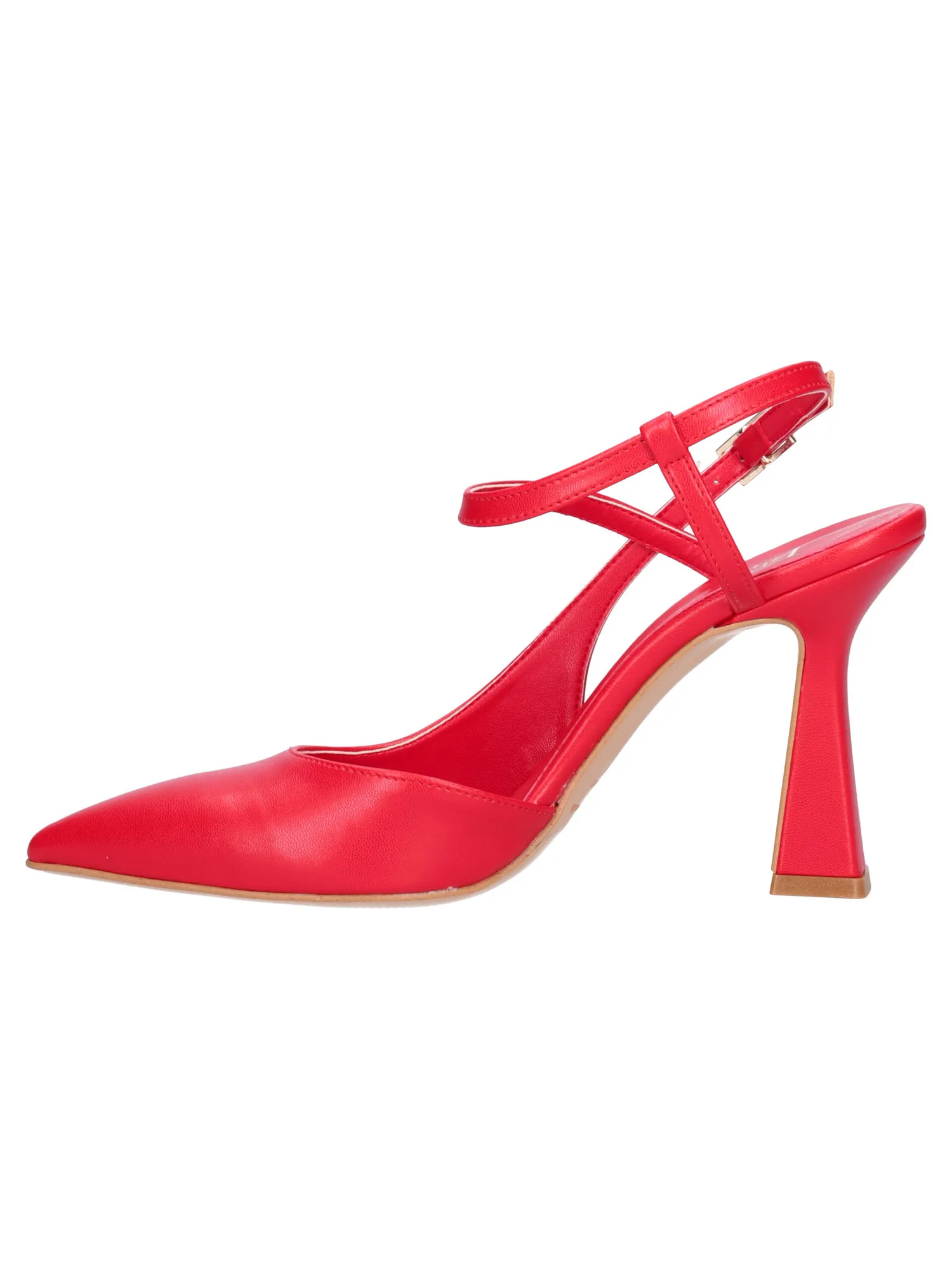 Scarpa con tacco Liviana da donna rossa