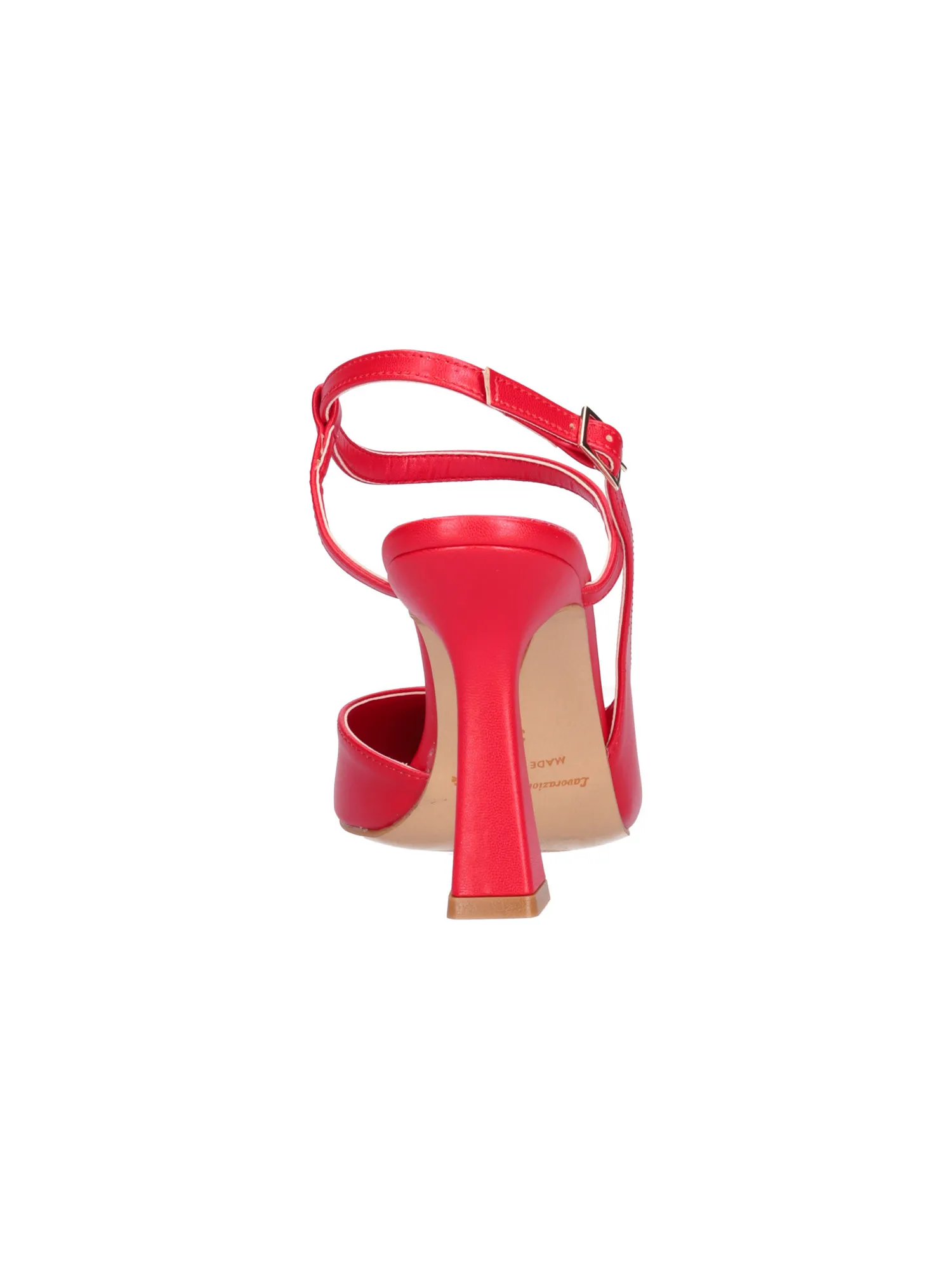 Scarpa con tacco Liviana da donna rossa