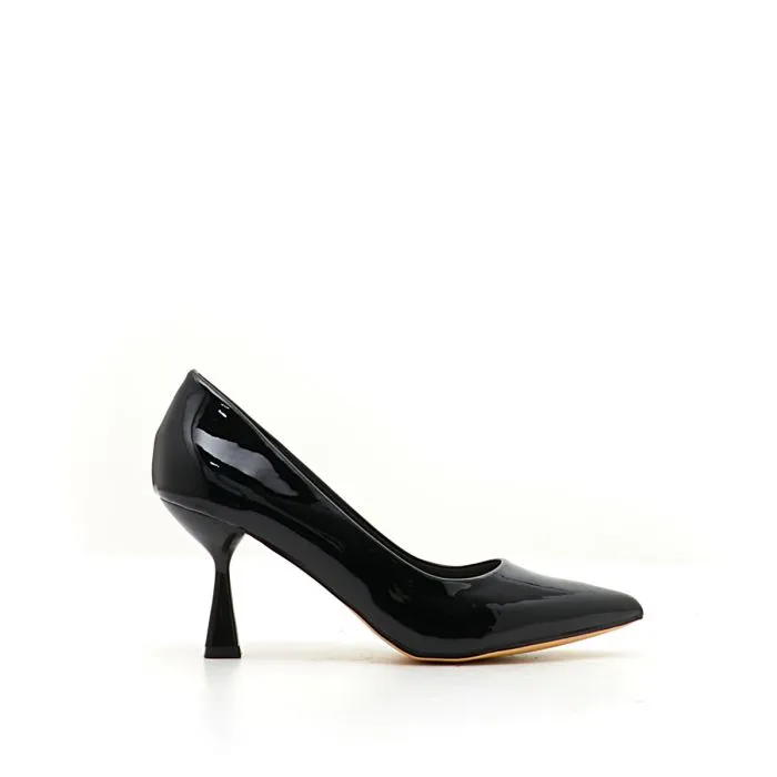 SCARPE CON TACCO SOFT NERO