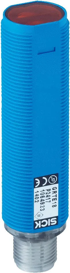Sensore fotoelettrico Cilindrico SICK, , rilevamento 5 mm → 550 mm, uscita Commutazione luce/buio, PNP