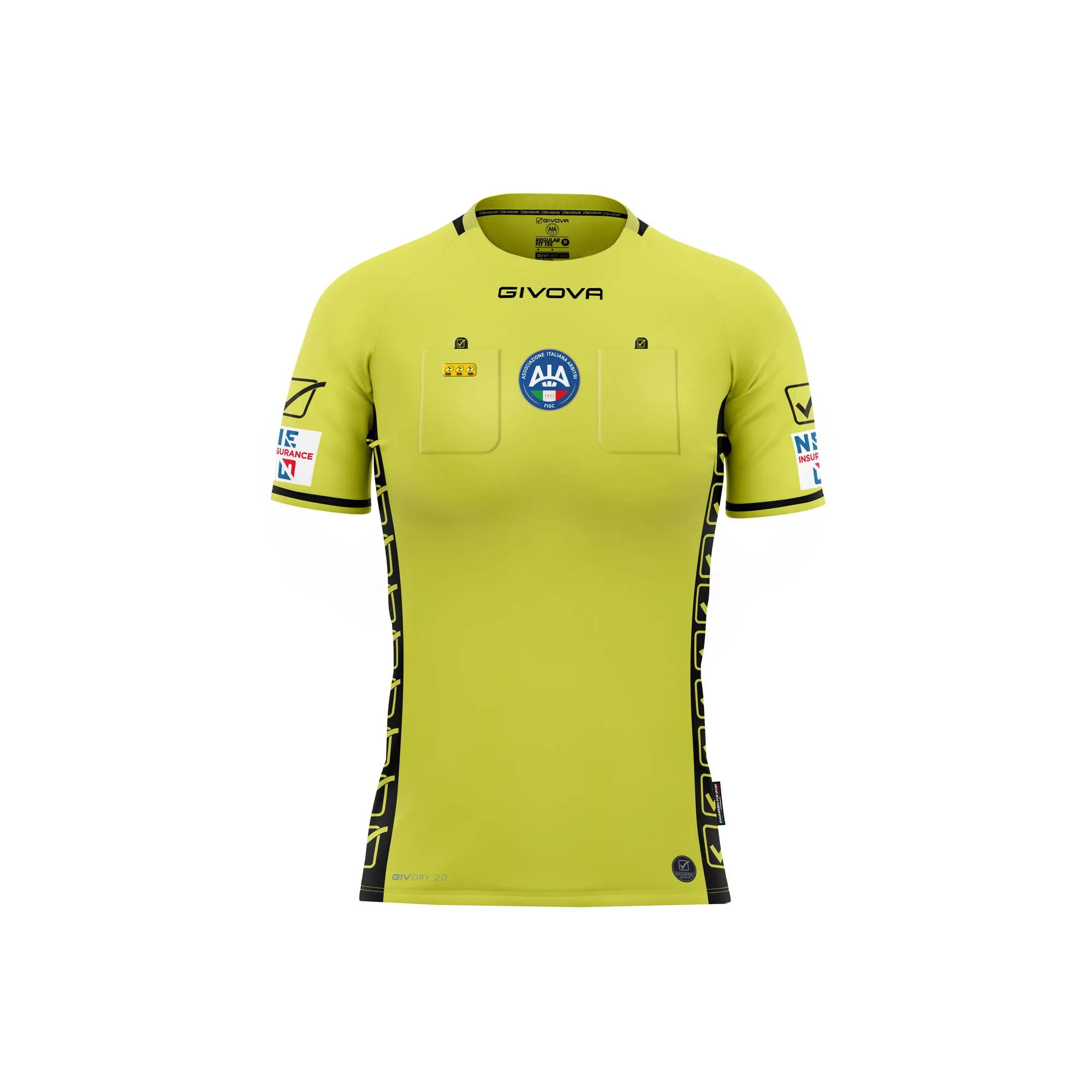 SHIRT GARA GIALLO FLUO WOMAN 2023/24