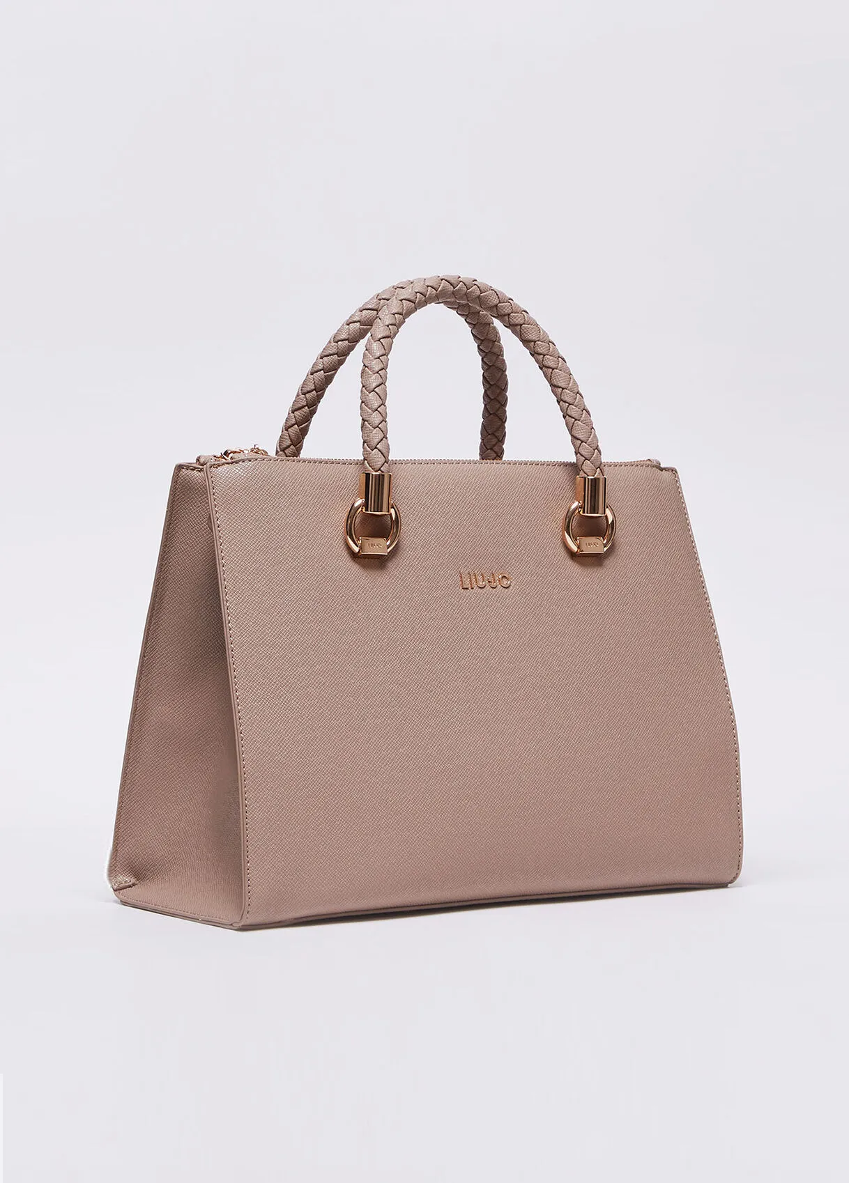 Shopping bag beige