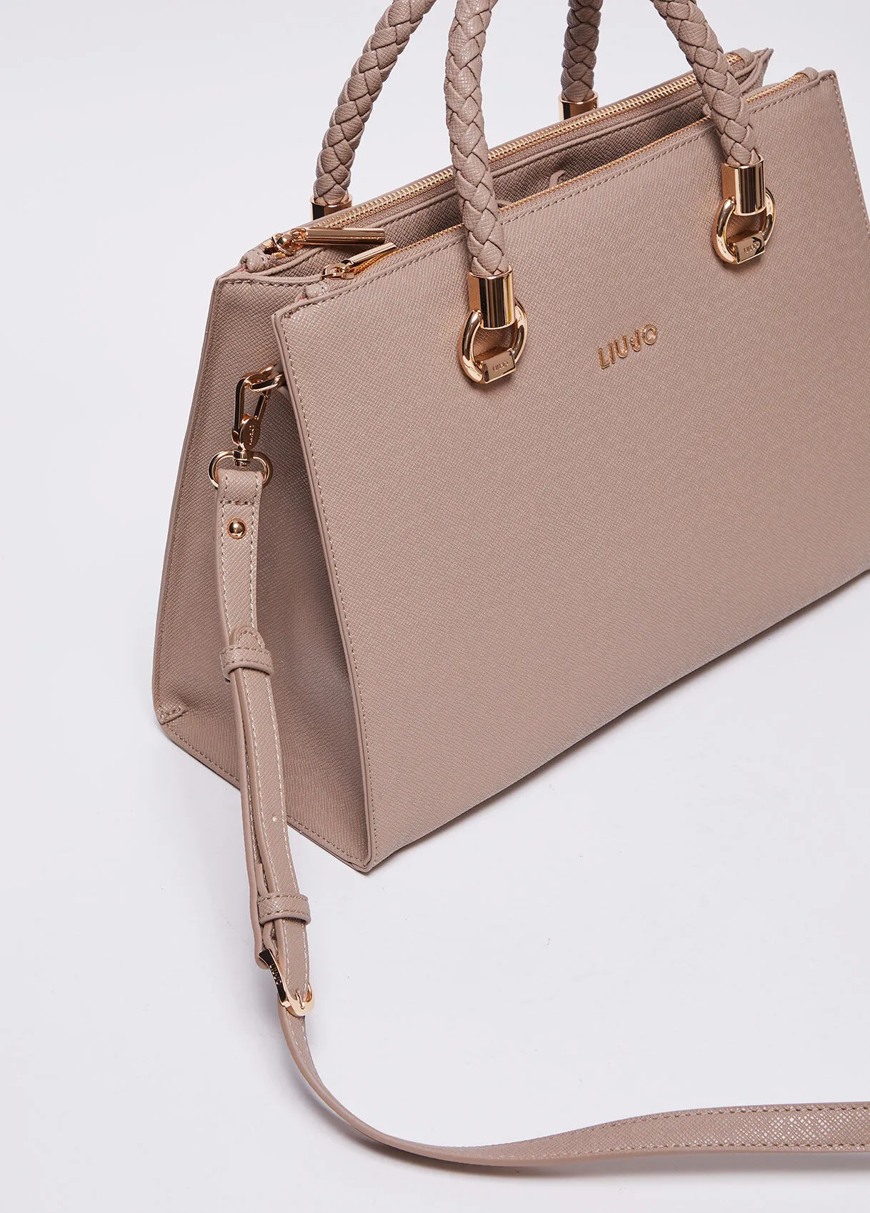 Shopping bag beige