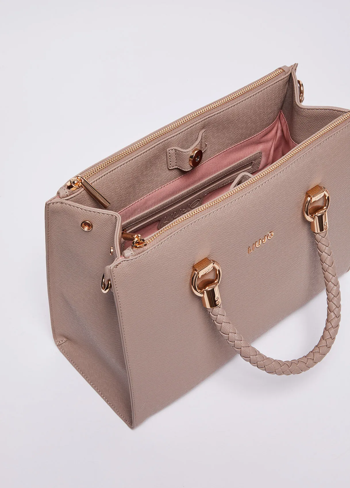Shopping bag beige