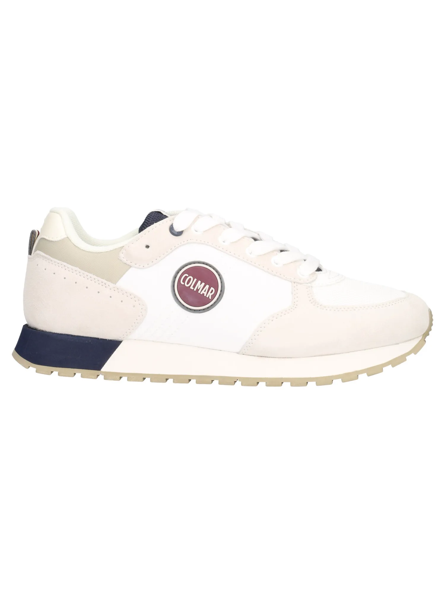Sneaker Colmar da uomo bianca e beige