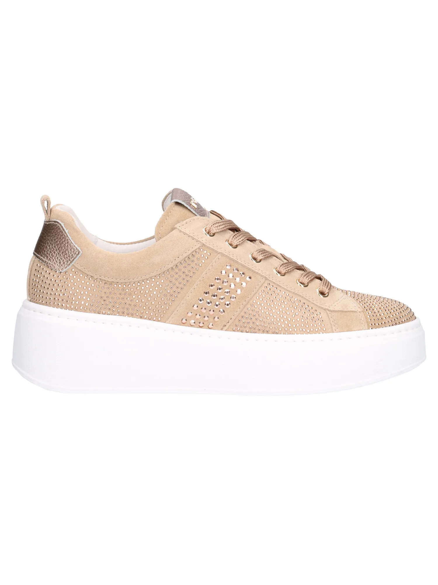 Sneaker Nero Giardini da donna taupe