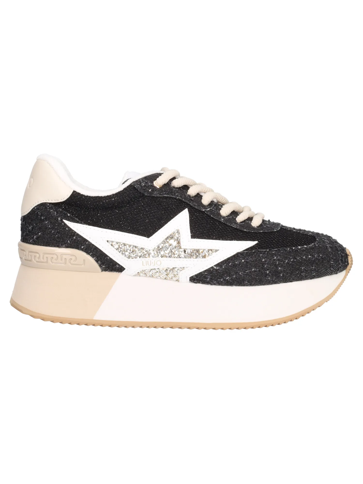 Sneaker platform Liu Jo Dreamy 03 da donna nera