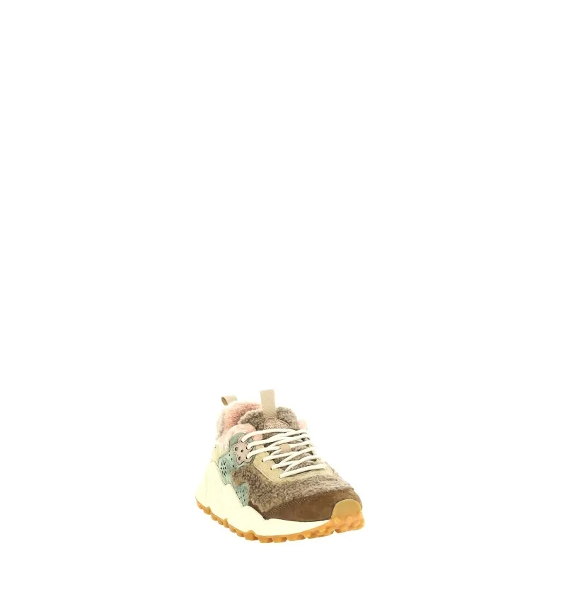 Sneakers finta pelliccia