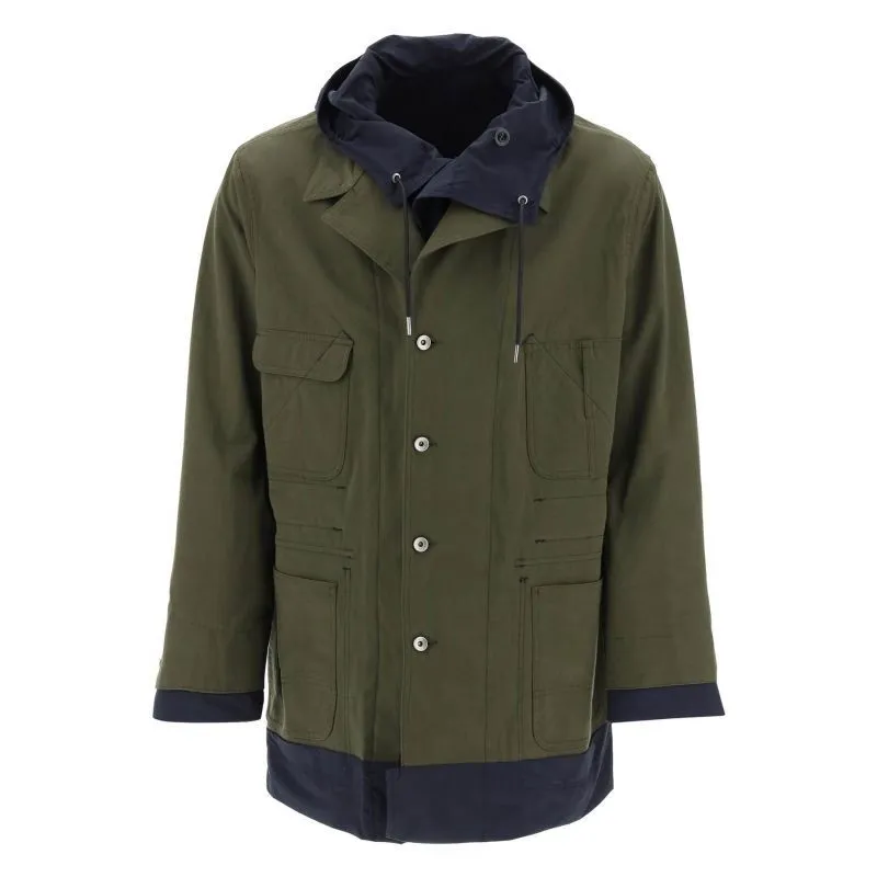 Soprabito reversibile in misto cotone