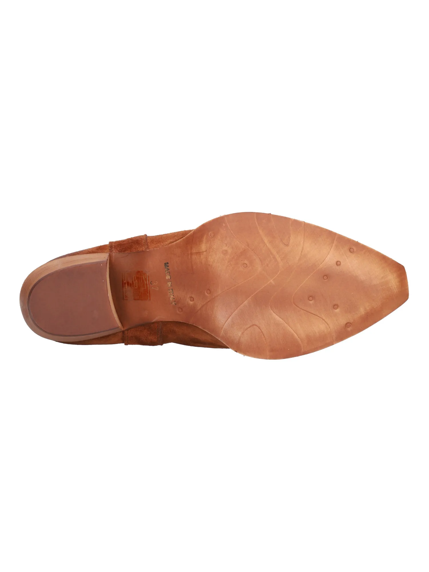 Stivaletto con tacco largo Studio 76 da donna cuoio