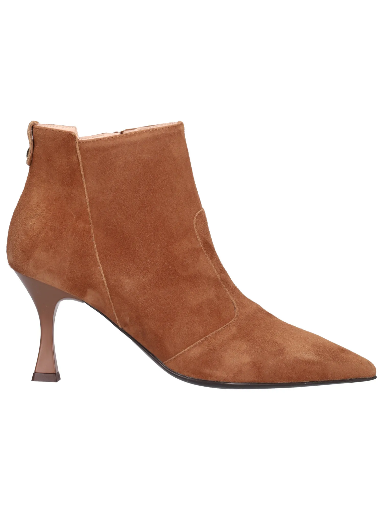 Stivaletto tacco fino Nero Giardini da donna cuoio
