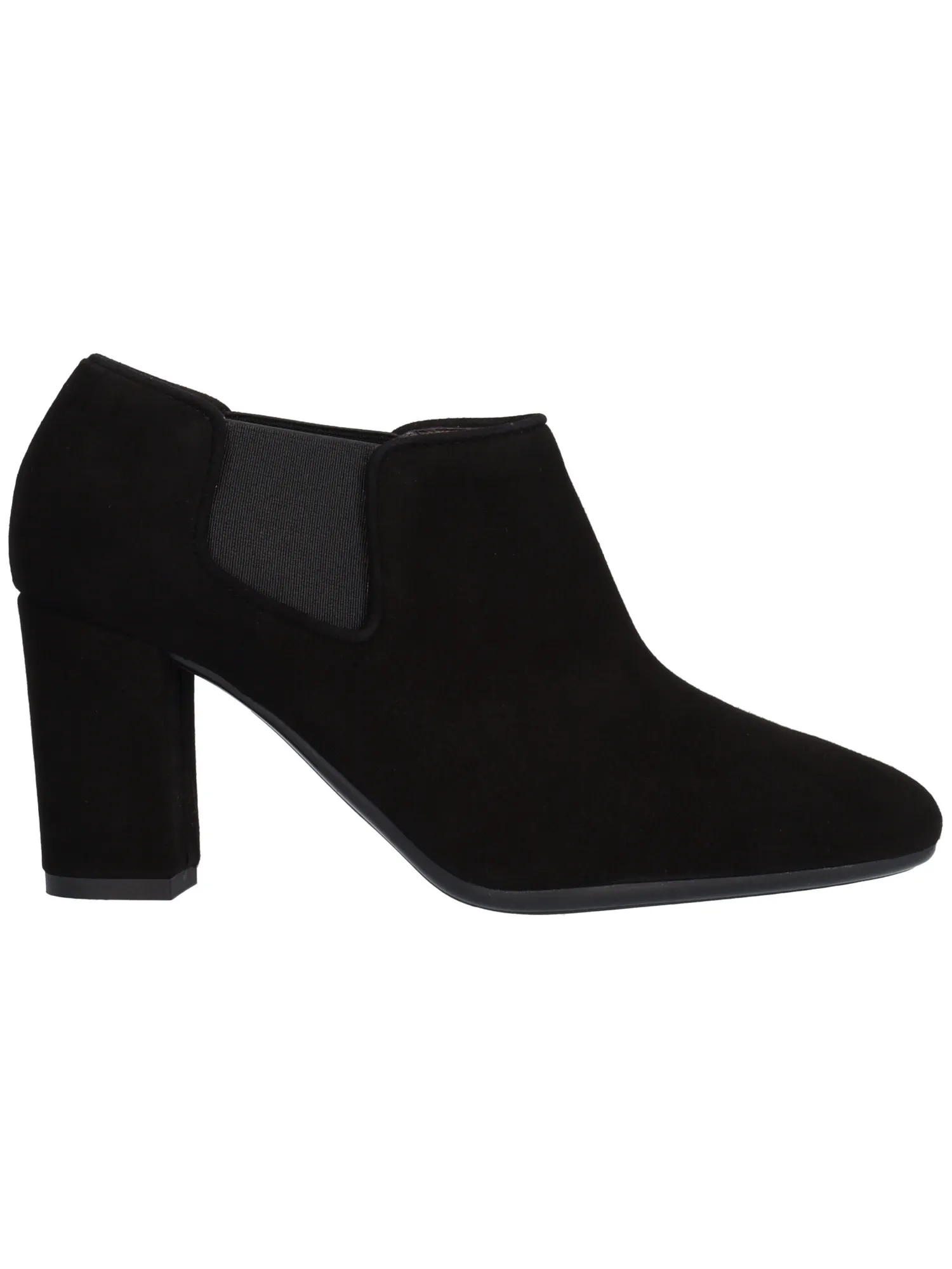 Stivaletto tacco largo Confort da donna nero