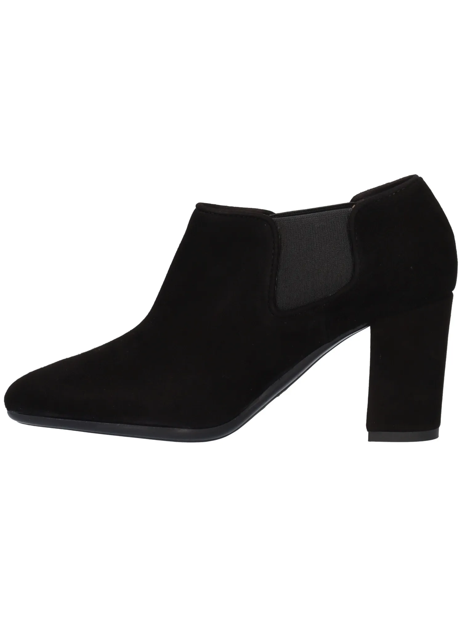 Stivaletto tacco largo Confort da donna nero
