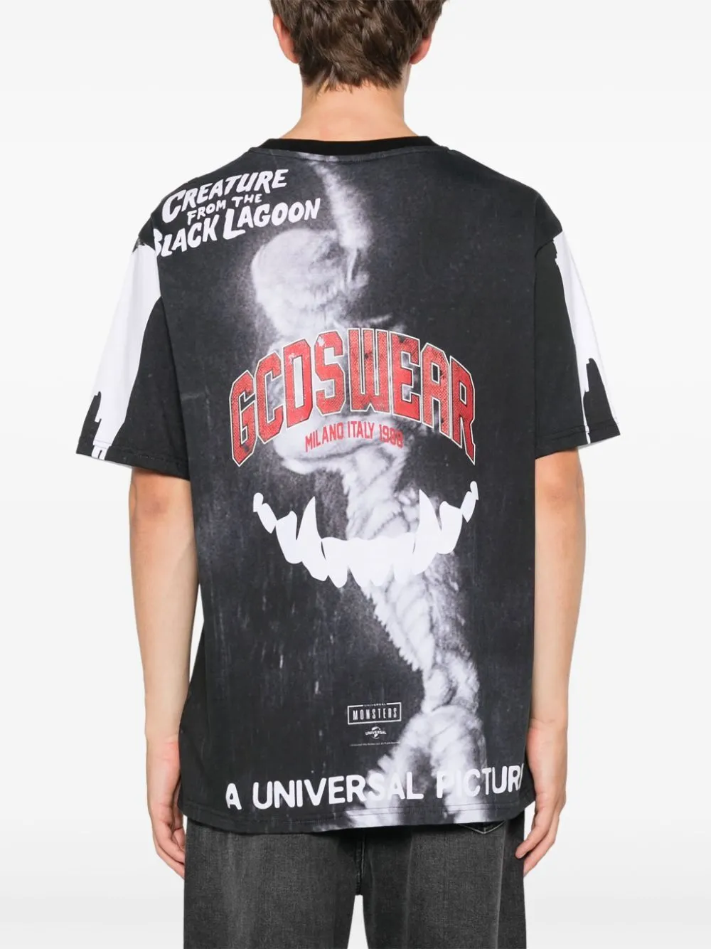 T-shirt con stampa Dracula