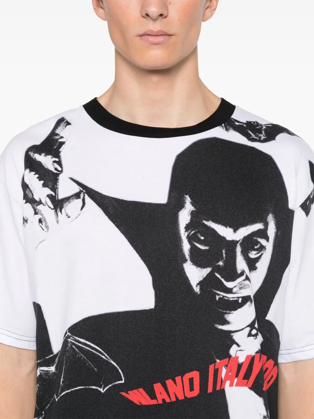 T-shirt con stampa Dracula