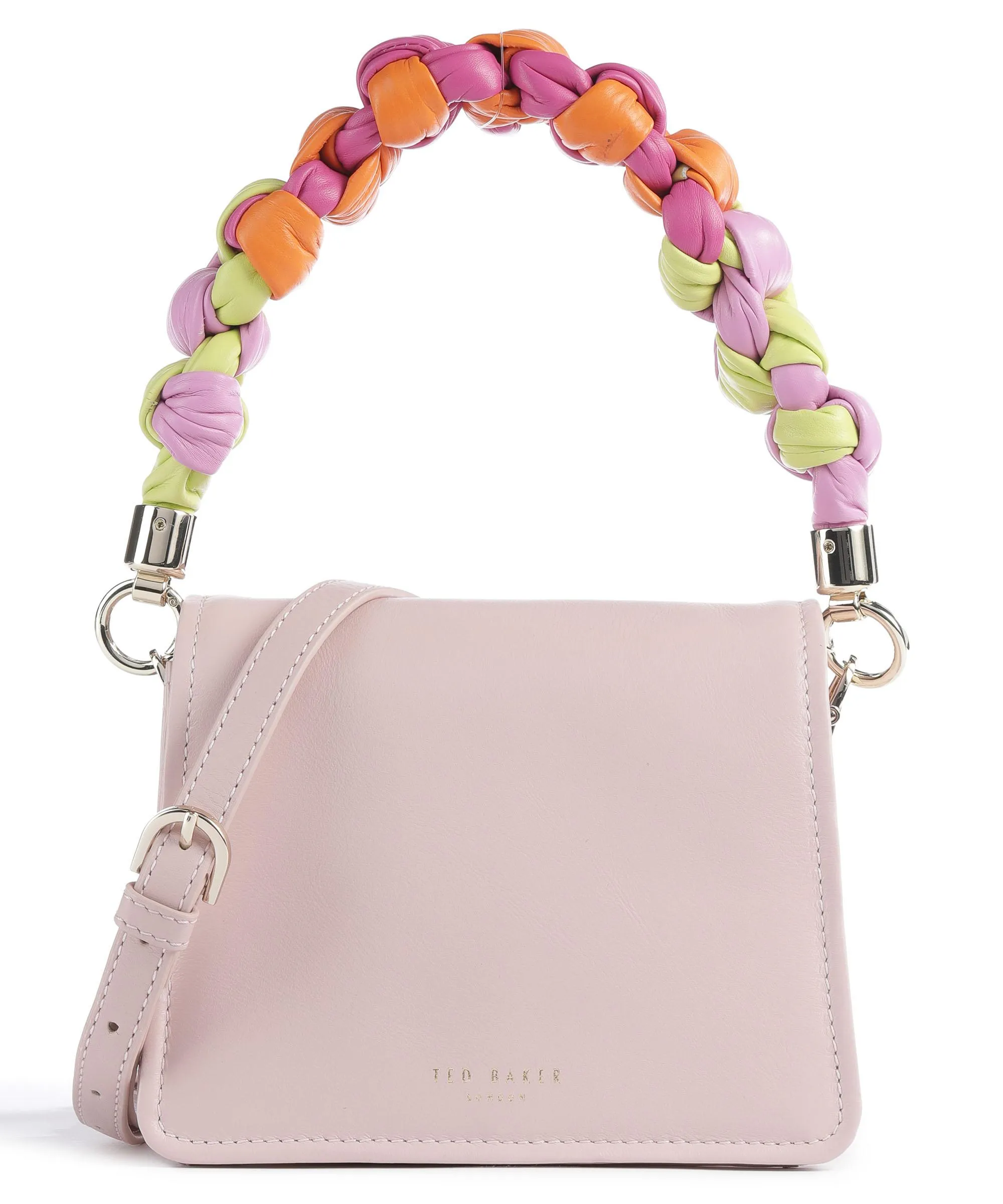  Ted Baker Maryse Borsa a spalla morbida pelle bovina rosa antico  