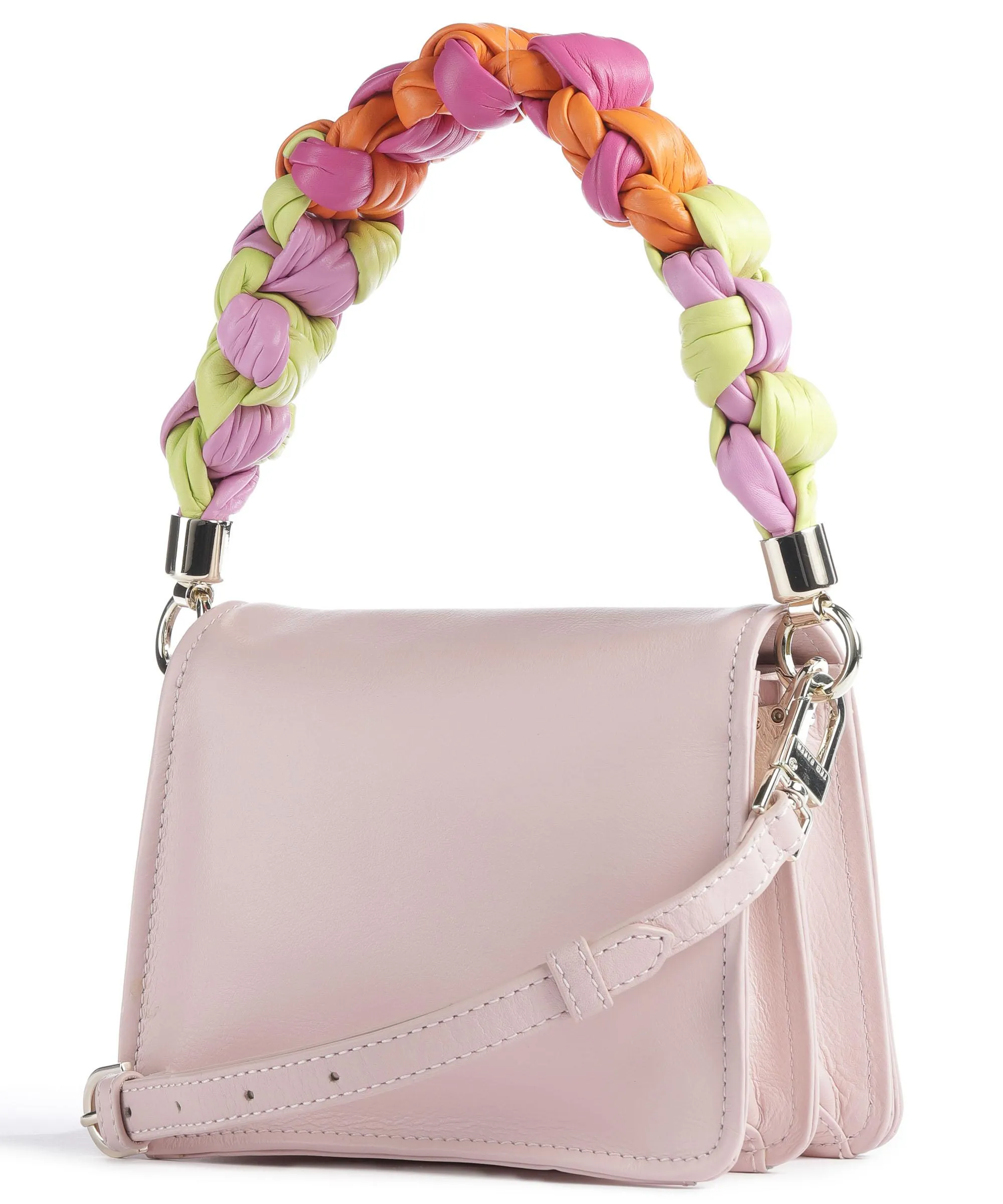  Ted Baker Maryse Borsa a spalla morbida pelle bovina rosa antico  