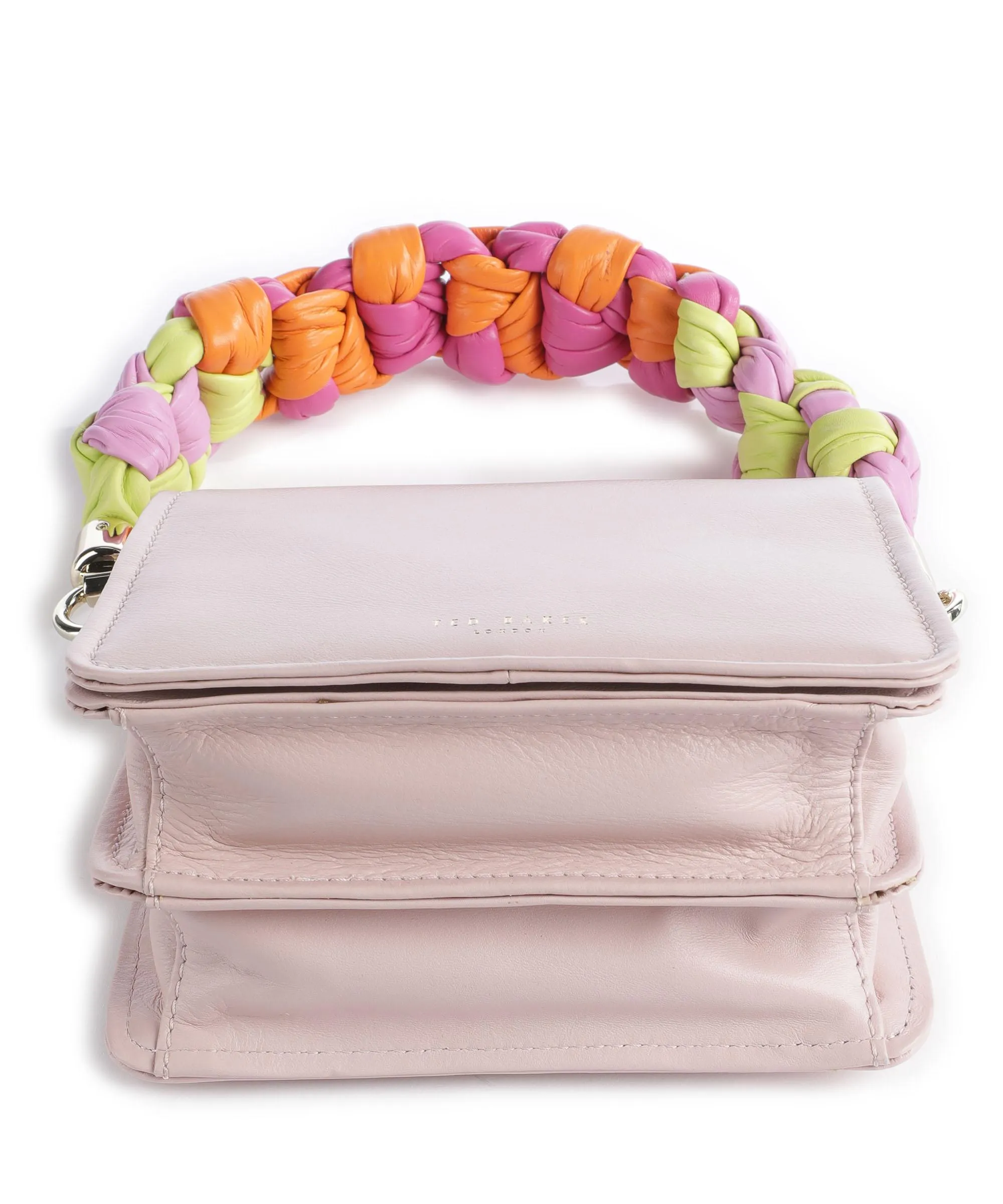  Ted Baker Maryse Borsa a spalla morbida pelle bovina rosa antico  