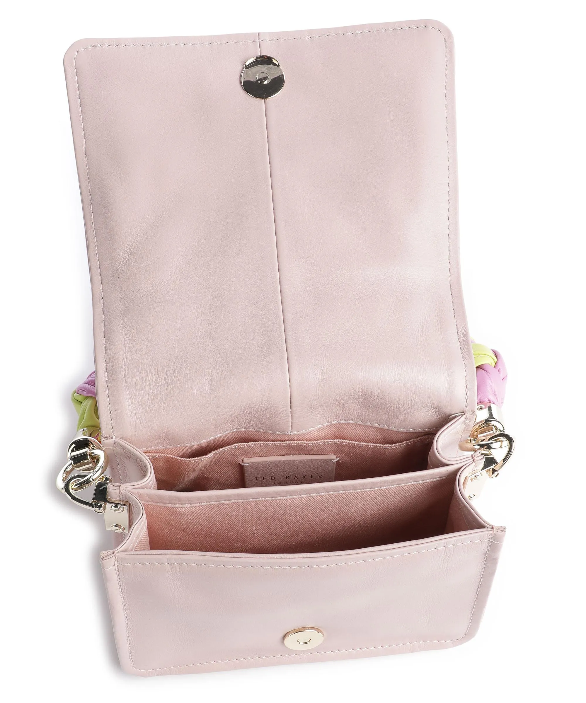  Ted Baker Maryse Borsa a spalla morbida pelle bovina rosa antico  