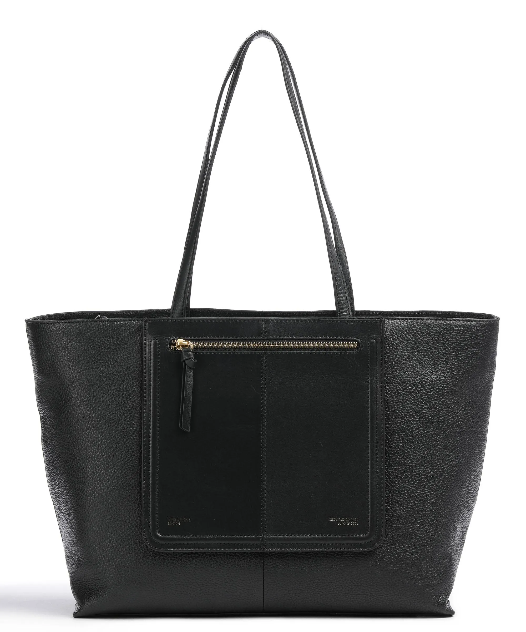  Ted Baker Nish Borsa shopper pelle granulata nero  