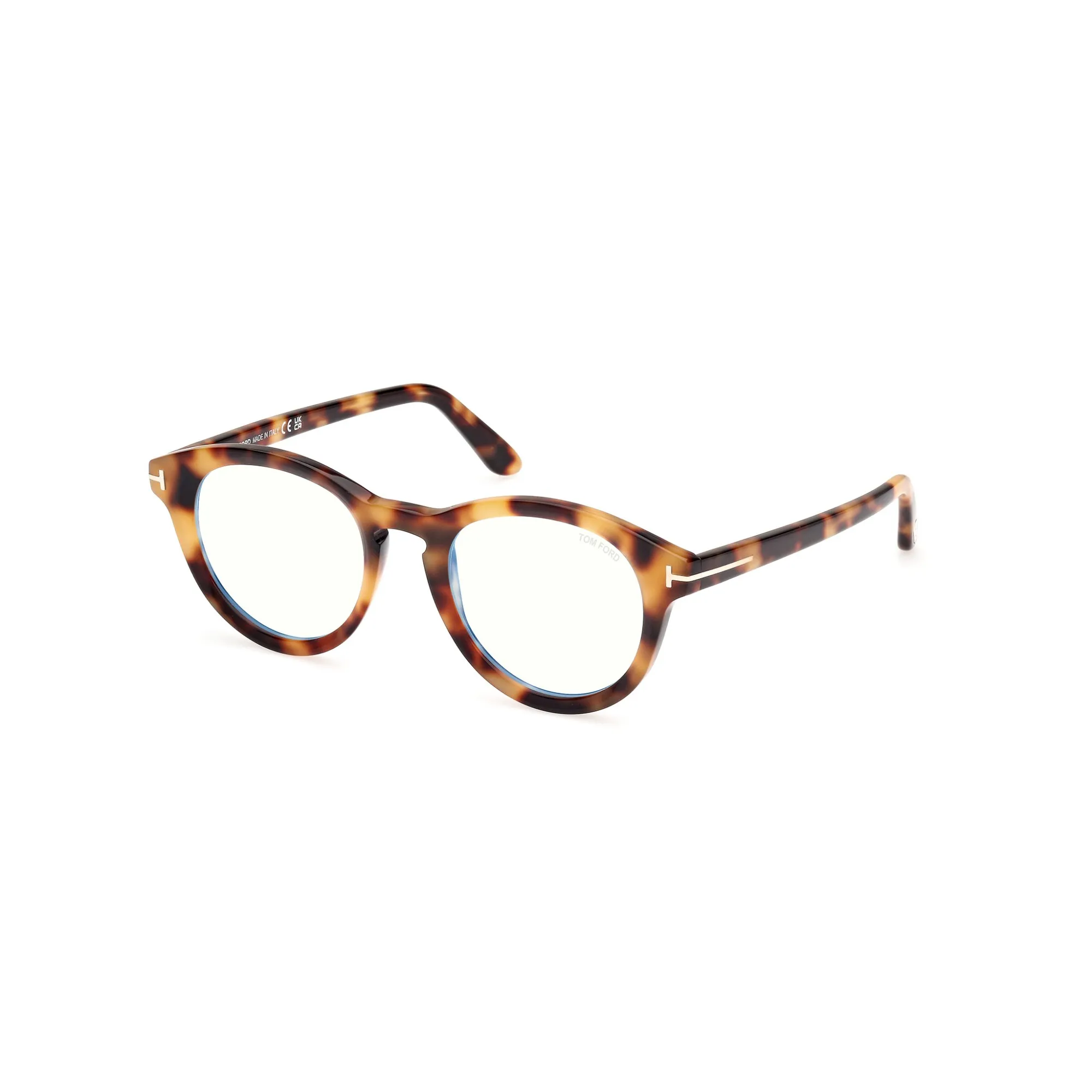  Tom Ford FT 5940-B Blue Block 053  Bionda Avana | Occhiale Da Vista Uomo 
