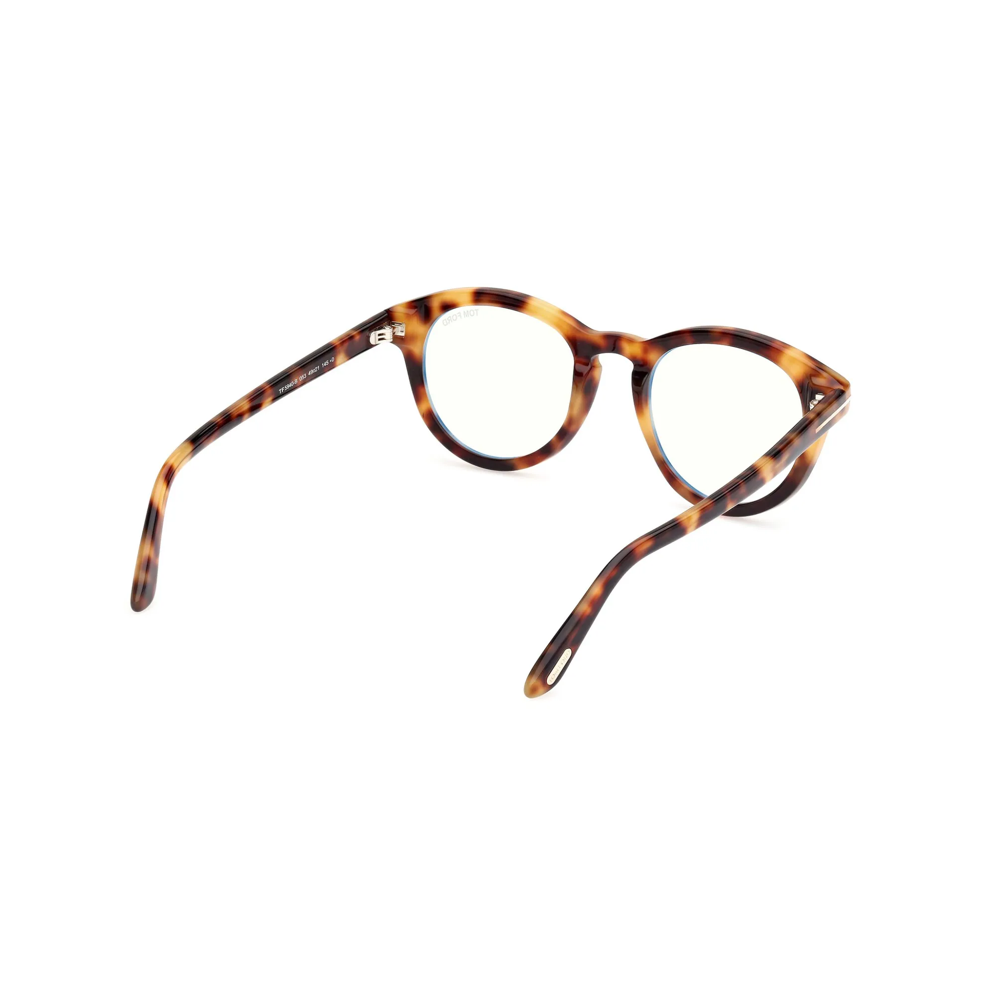   Tom Ford FT 5940-B Blue Block 053  Bionda Avana | Occhiale Da Vista Uomo 