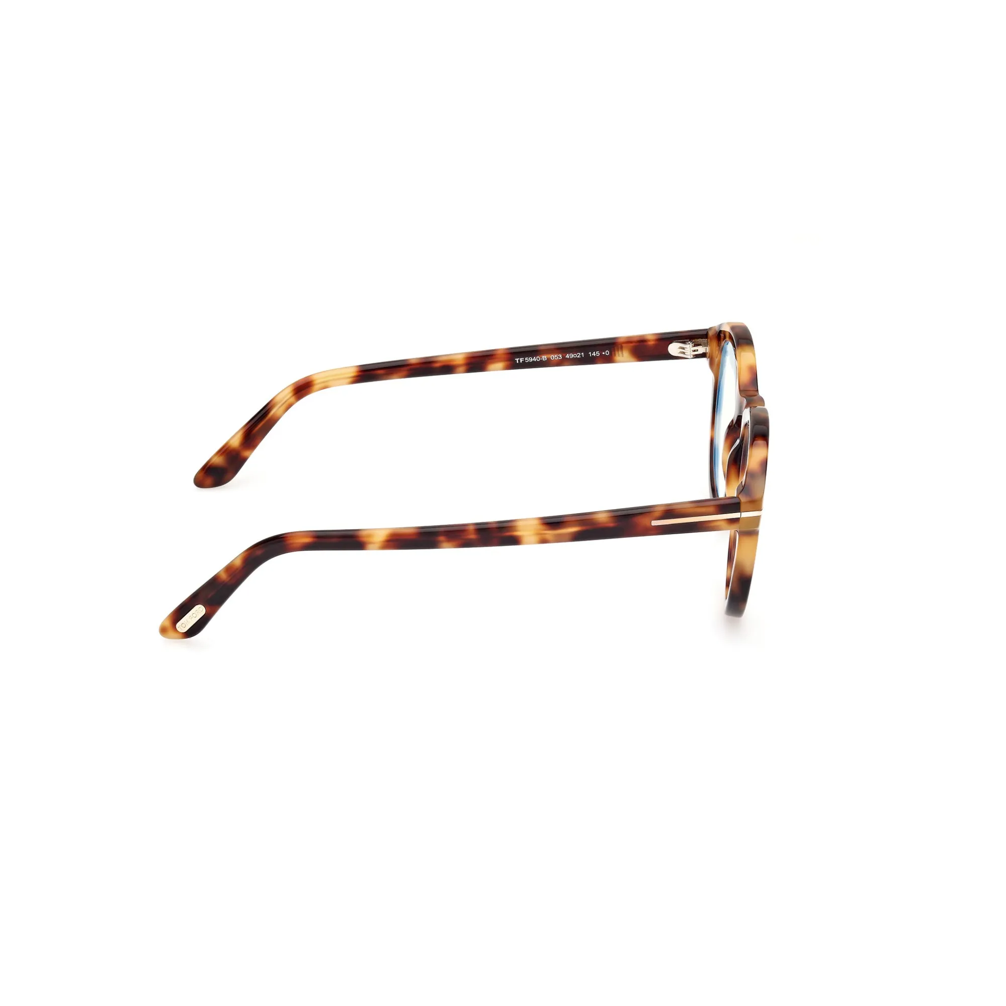   Tom Ford FT 5940-B Blue Block 053  Bionda Avana | Occhiale Da Vista Uomo 