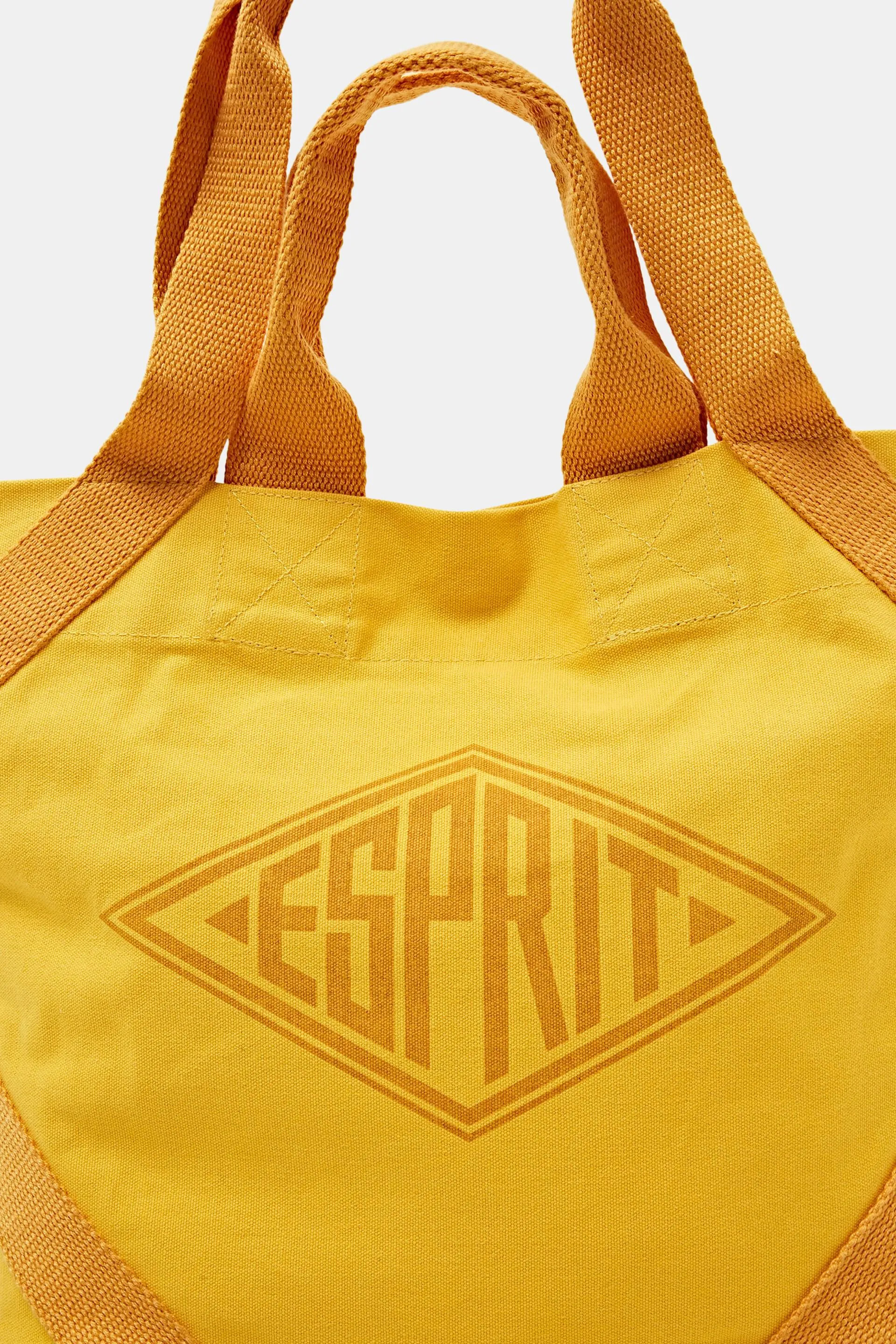 Tote bag in tela di cotone con logo