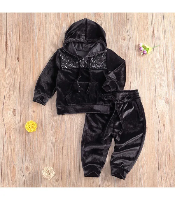 Tuta baby con pailettes