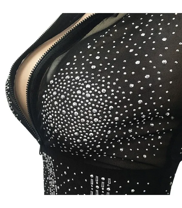Tuta strass Frinsia