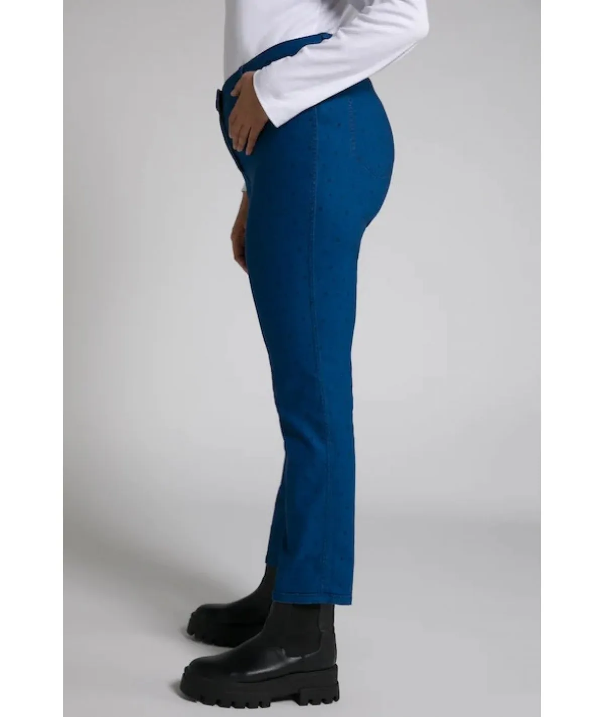ULLA POPKEN JEANS CURVY DOUBLE FACE PER DONNA E RAGAZZA TAGLIE COMODE