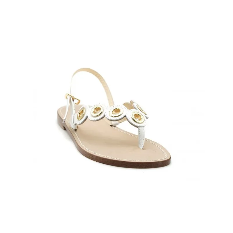 Vanità - sandali con borchie oro