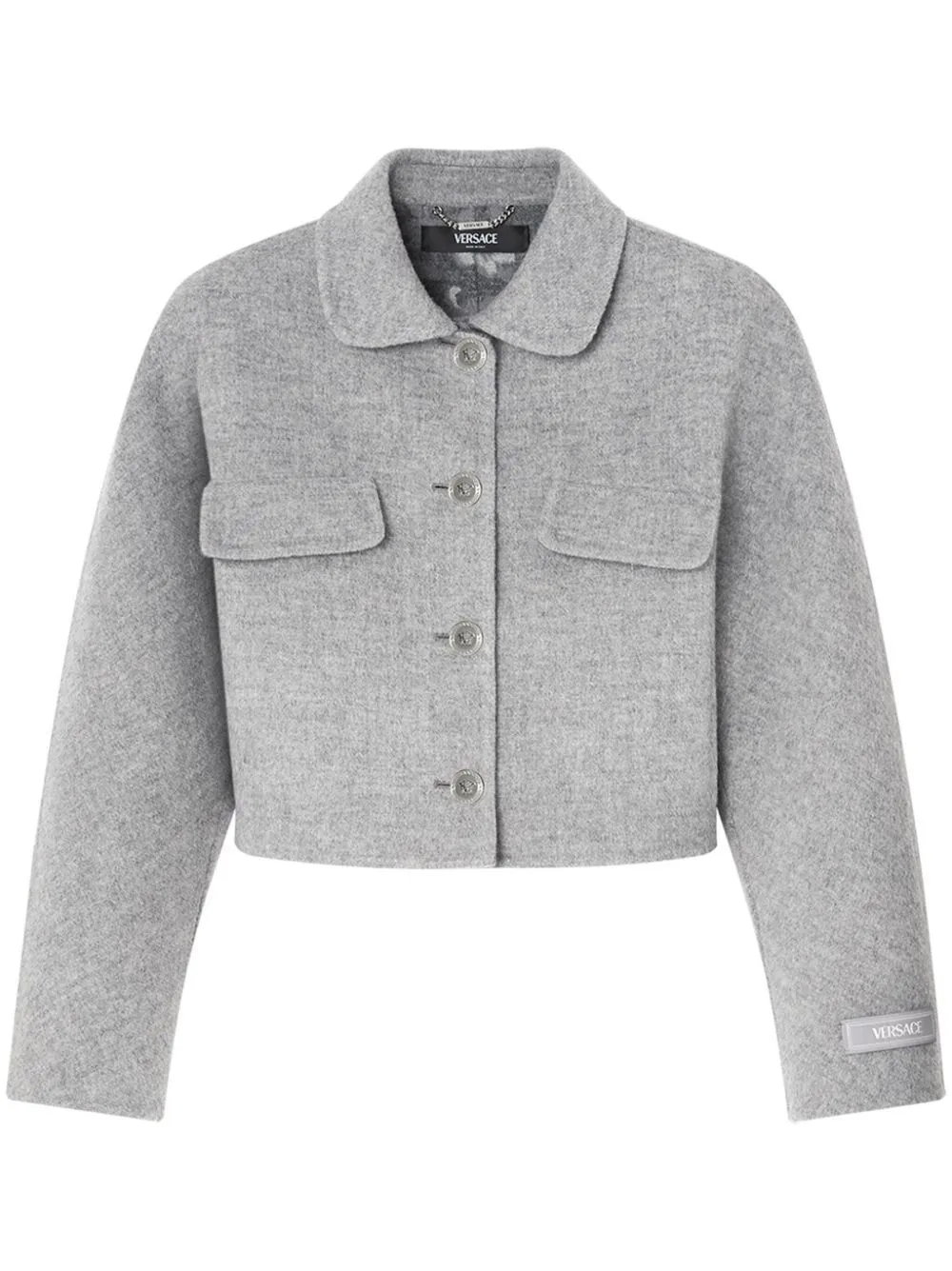 VERSACE PEACOAT IN CASHMERE