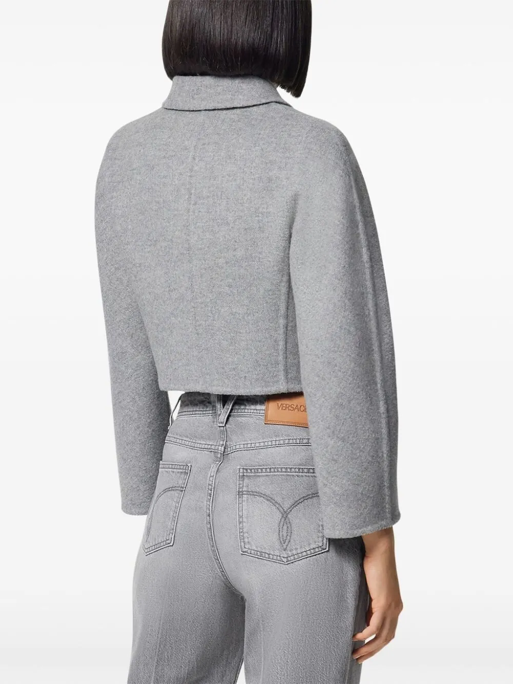 VERSACE PEACOAT IN CASHMERE