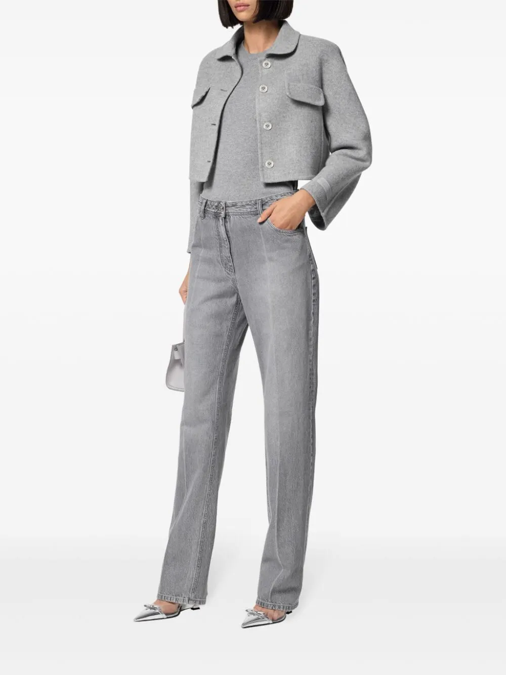 VERSACE PEACOAT IN CASHMERE