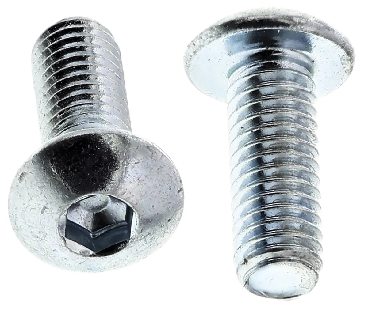 Vite a brugola con testa bombata esagonale RS PRO, M3, L. 8mm, in Acciaio