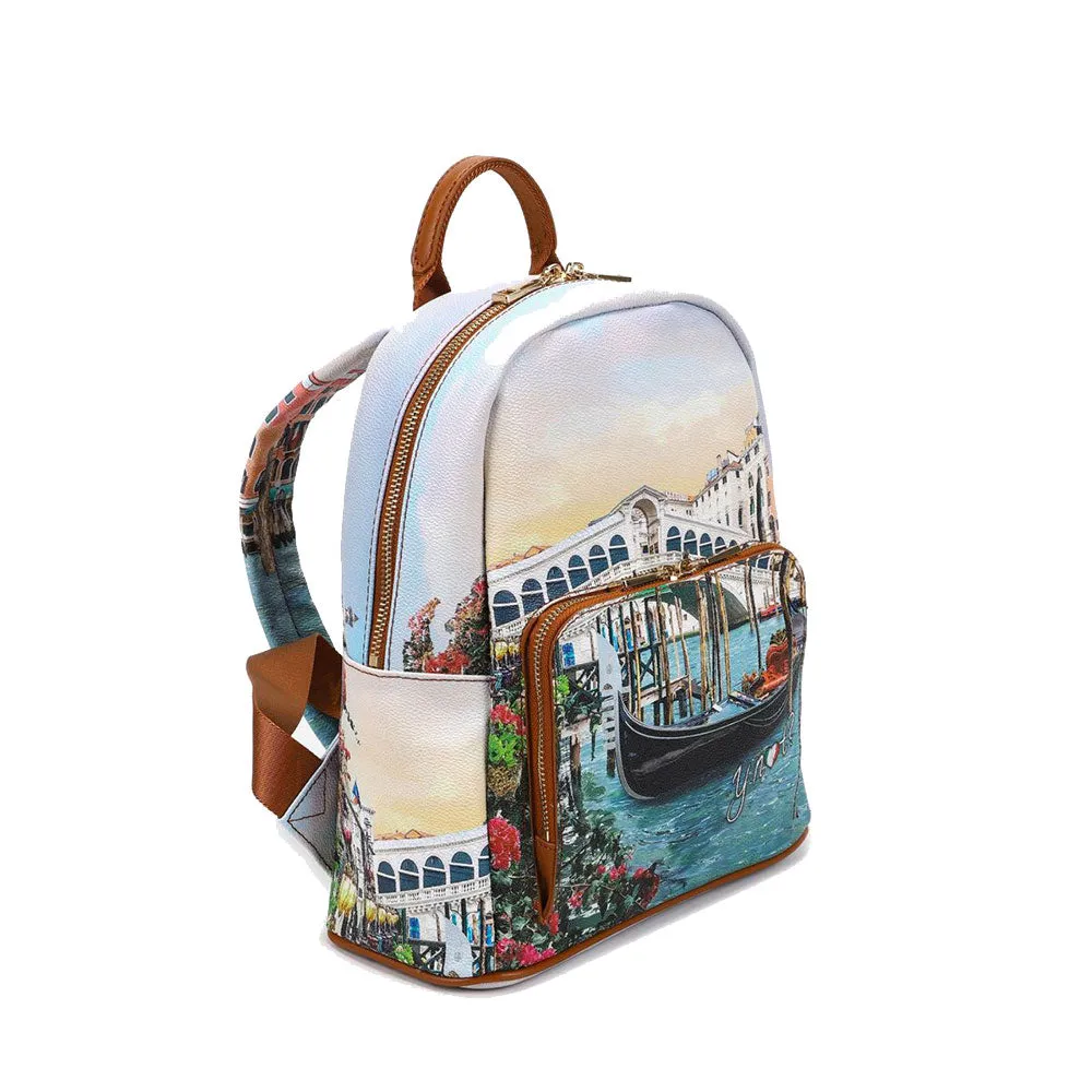 Zaino Donna Y NOT con Tasca Esterna YES-615 Canaletto